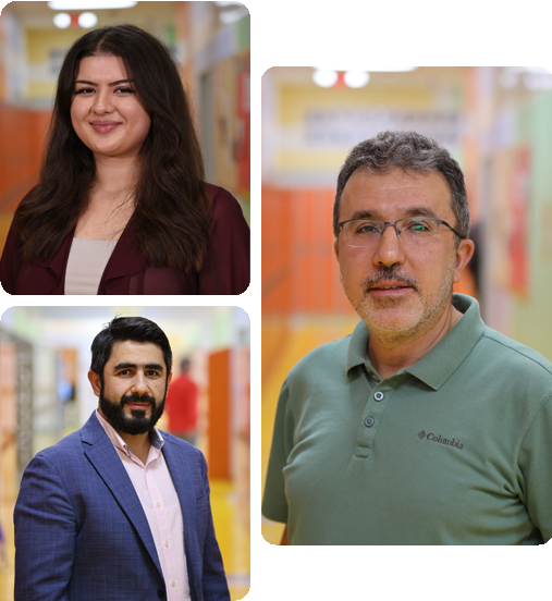 A collage of three HSA Teachers.